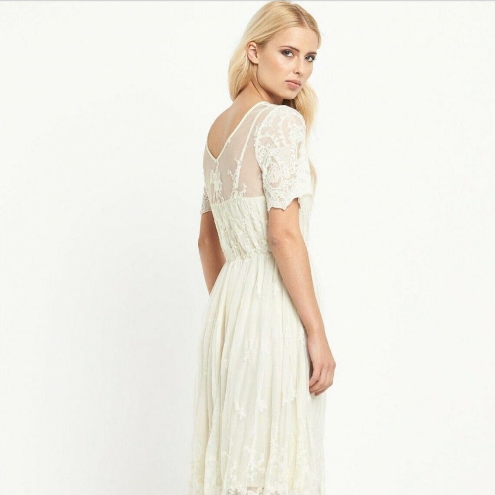 DENIM & SUPPLY Ralph Lauren Floral Lace Maxi Dress size XS